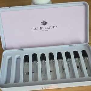 Lili Bermuda fragrance sampler.